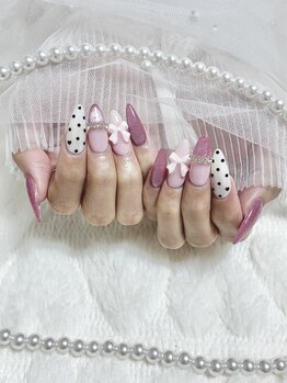 ミニョン(Minyon)/ピンク/韓国ネイル☆ワンホン