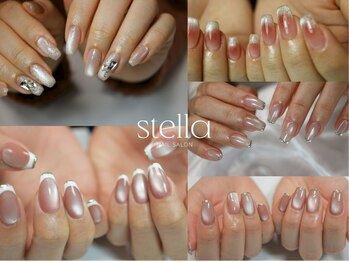 ステラ(stella)の写真/自爪を削らない"パラジェル"&毎回オフしない独自の"フィルイン"施術でお爪に優しくネイルを長く楽しめる♪