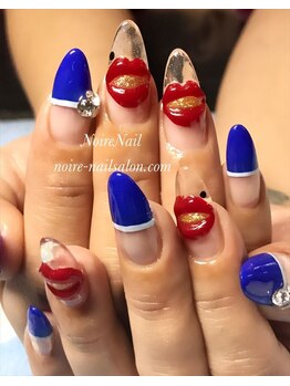 ノワール ネイルアンドスクール(Noire)/★オールシーズンOK唇ネイル★