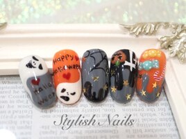 ハロウィンネイル６
