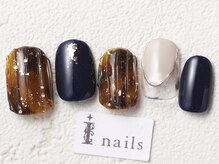 アイネイルズ 渋谷店(I nails)/うるうるべっ甲¥8980［渋谷］