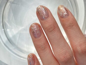 ファンクションネイルズ 表参道 原宿(FUNCTION NAILS)/ホイルネイル/クリア