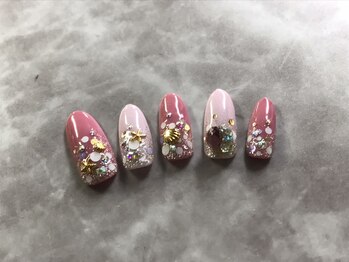 ネイルサロン ネイルクク 桑名駅前店(Nail KUKU)/8月キャンペーンデザイン