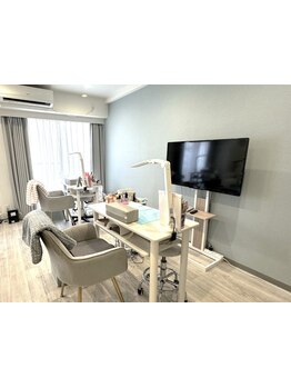 DVDが見られるサロン