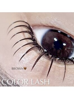 ネイルサロン R/LEDブラウンマツエク