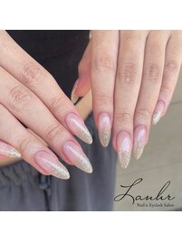 ラメグラデーション