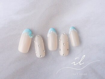 イル 神戸店/フレンチ×ハンドネイル