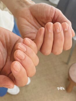 テケア(TEKEA)/自爪感コート(マニキュア)
