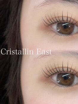 クリスタランイースト(Cristallin East)の写真/【ラッシュリフト☆次世代まつ毛パーマ】綺麗な自まつ毛をしっかりキープ！メイクの時短にも◎