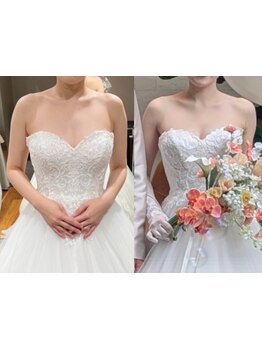 ブライダルメニューがあるサロン