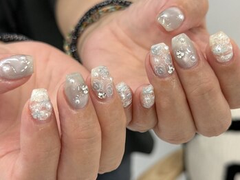 アグ(agu)の写真/定額～持ち込みまで対応☆旬のパーツやカラーも豊富にラインナップ♪理想のデザインご相談ください◇