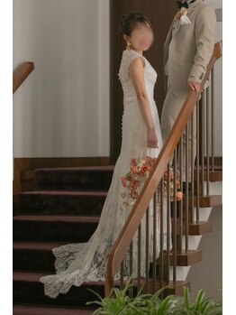 ボディキュア ブライダル美容整体 大阪梅田/スタイリッシュなドレス/西梅田