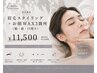 眉毛スタイリング＋お顔WAX3箇所(額・鼻・口周り) ¥13000→¥11500