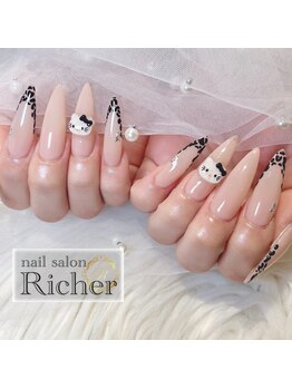 エスフィーネイルサロン リシェル(Esfy nailsalon Richer)/キティちゃんネイル
