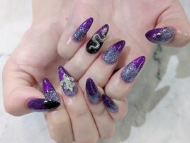 【スカルプ】ダブルラメグラデ