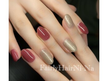 フェアリーヘア ニーナ(Fairy Hair Ni-na)/パラジェル ワンカラーネイル☆