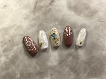 ネイルサロン ネイルクク 桑名駅前店(Nail KUKU)/８月キャンペーンデザイン