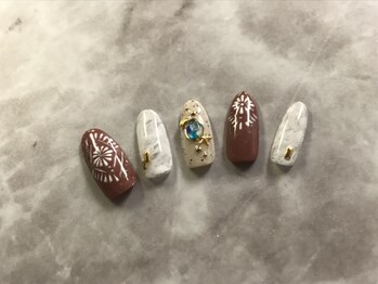 ネイルサロン ネイルクク 桑名駅前店(Nail KUKU)/8月キャンペーンデザイン