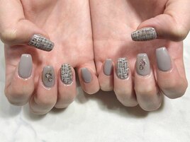 ツイードネイル