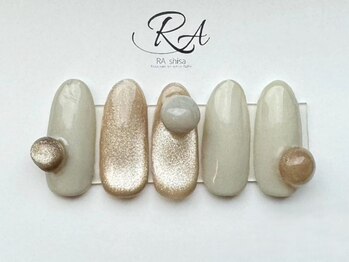 ラシサ(RA shisa)の写真/《RA shisa流のマグネットネイル、是非お試しください！》