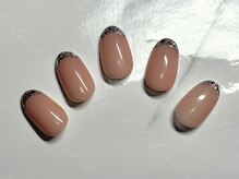 ブルーエルフィン(Blue Elfin)/ガラスフレンチネイル