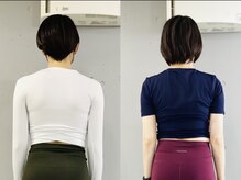 イレ 名古屋栄(ile)/肩の盛り上がり、左右差を整える