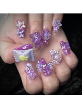 ギンガギンガ(gingaginga)/T058 メンカラネイル