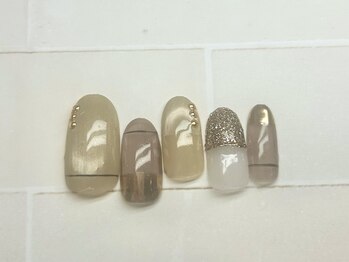 アルク バイ ネオリーブ 荻窪店(arc by neolive)/定額/ゴールドネイル