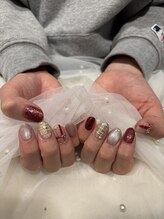 サンカリネイル バイ ヴァラ 新居浜 船木店(sankari nail by VALLA)/クリスマスネイル