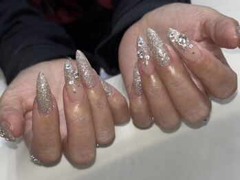 ホランイネイル(HORANGI NAIL)/フリーアートM＋長さだし