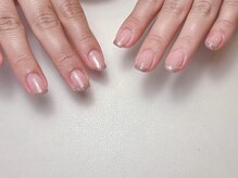 寺子屋ビューティーズ(寺子屋Beauty's)/シンプルラメフレンチ