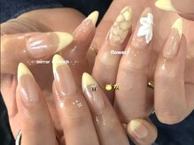 シェル トウキョウ(SHELL TOKYO)/フレンチ　お花　ミラー