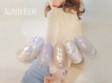 アグニークリッシェ(Agunik Riche)/【大理石ネイル】