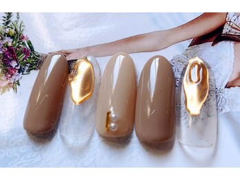 エンジェルビューティーネイルアンドアイラッシュ(Angel Beauty nail&eyelash)/シンプル定額ネイル