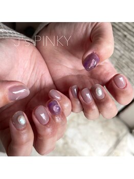 ネイルスペース ジェイズ ピンキー(NAIL SPACE J's PINKY)/紫ベージュ