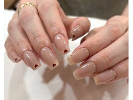 ～シンプルニュアンスネイル～