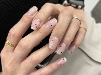 ベーシック ネイルウィザードアカデミー 本厚木店(Basic×NailWizardAcademy)/クリアデザイン