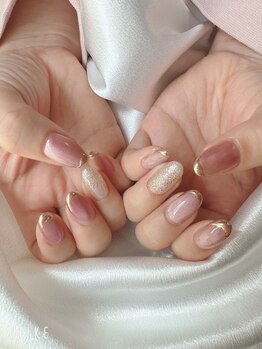 ジューシーネイル 天神店(Juicy nail)の写真/【何度通ってもジェルやり放題￥8500】モテ可愛ネイルで女子力UP☆デート前やイベント前にも♪当日受付OK!