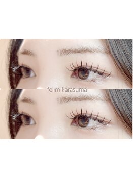 目の形にあったエクステ提案が得意