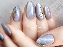 大人のきれいめニュアンスネイル