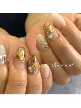 リノ ネイル(Rino nail)/べっ甲ネイル