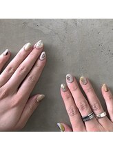 ネイルサロンノイ 経堂店(noi)/トレンド商材を使ったデザイン☆