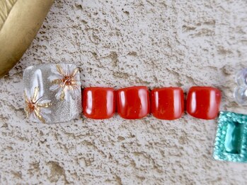 ショコ アンド ラム(Syoko&Lum)/☆フラワーネイル☆