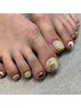 【新規様】フットネイルつけ放題　￥9800→￥7,300♪