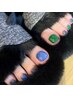 平日フット【ワンカラー・ラメ】サンプルカラーからお選び頂けます￥4730→