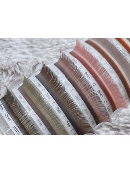 エクステの種類が豊富