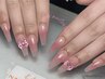★ガーリー★6本チークネイル+4本当店定額デザイン ¥7980円