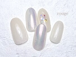 押し花×オーロラ