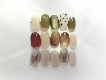 マックスビューティーネイル(MAX BEAUTY nail)の写真/【トレンドに合わせて毎月変わるDesign/Full artコース】