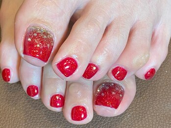 キュアエヌ(cure.n)/キラキラフットネイル♪